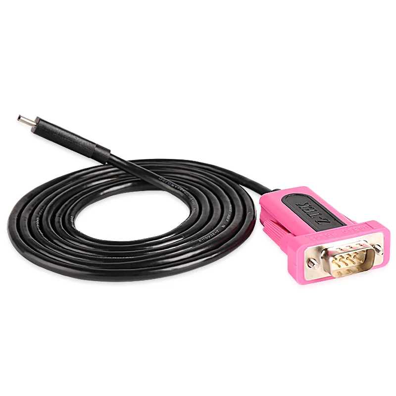Новейший переходник с Type-C на последовательный кабель USB2.0 DB9 RS232 COM конвертер 20 см |