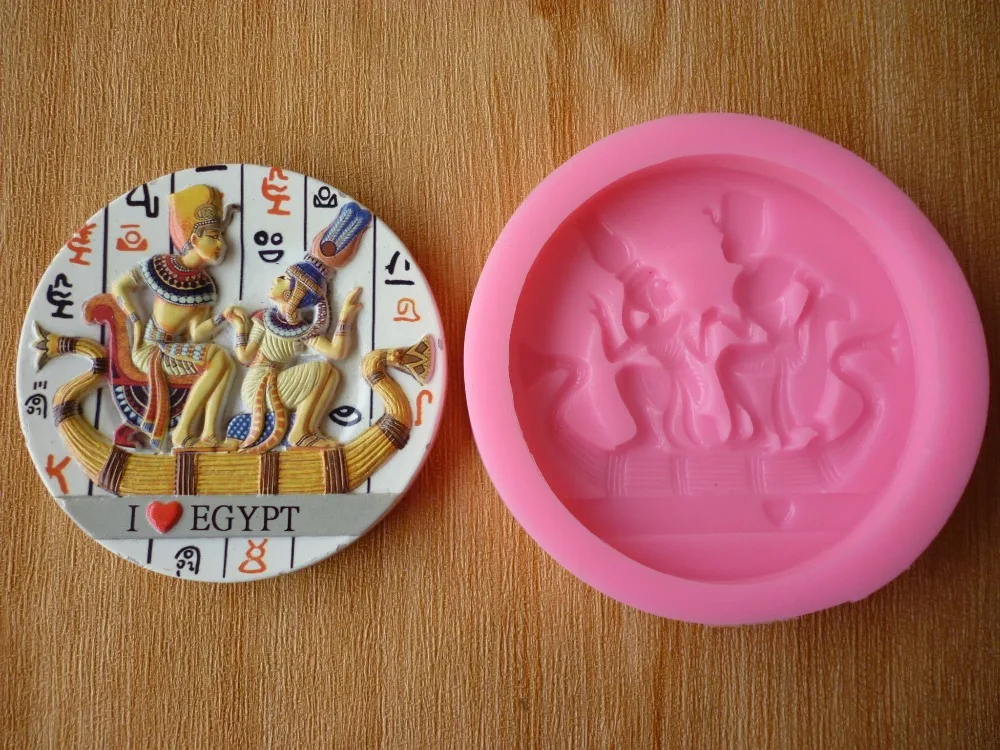 Формочки для торта в виде античных египетских сказок силиконовые формочки мыла