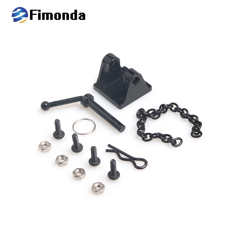 Металлическая буксировочная скоба с крючком для радиоуправляемого автомобиля