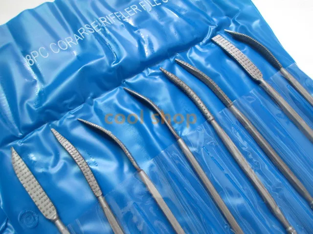 8 шт. набор инструментов для рашпинга по дереву|riffler file|wood rasprasp set |