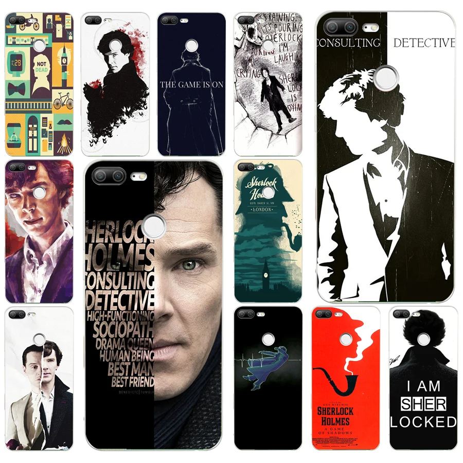 153AQ sherlock holmes Soft Silicone Tpu Cover phone Case for huawei Honor 9 Lite 10 p lite case | Мобильные телефоны и