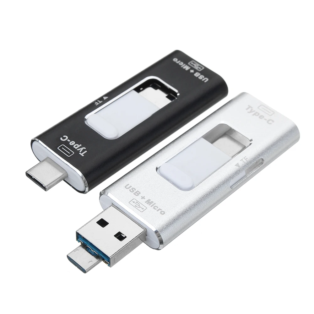 LEORY Memory 3 в 1 устройство для чтения карт памяти типа C Micro/USB 2,0 Micro sd-карта/TF карта OTG ридер для iPad/iPhone адаптер для карт