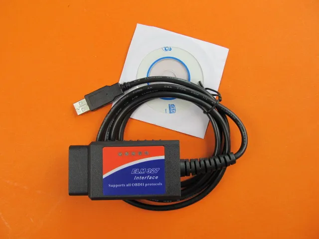 Диагностический кабель OBD II ELM327 с интерфейсом USB CAN-BUS |