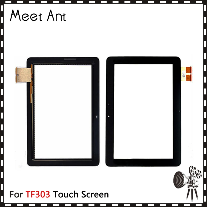 

10 шт./лот Высокое качество 10,1 "для Asus Transformer Pad TF303 TF303K сенсорный экран дигитайзер сенсор передняя внешняя стеклянная панель объектива
