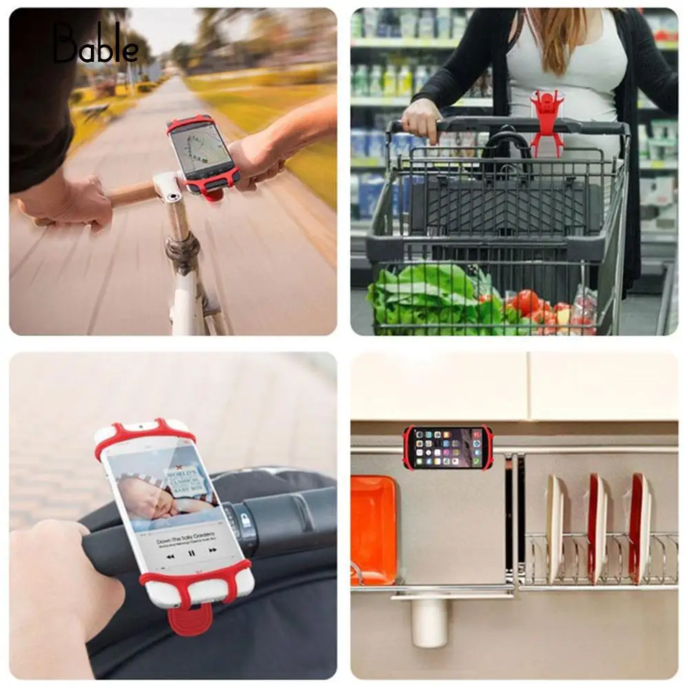 Регулируемый держатель для мобильного телефона на детскую коляску или велосипед