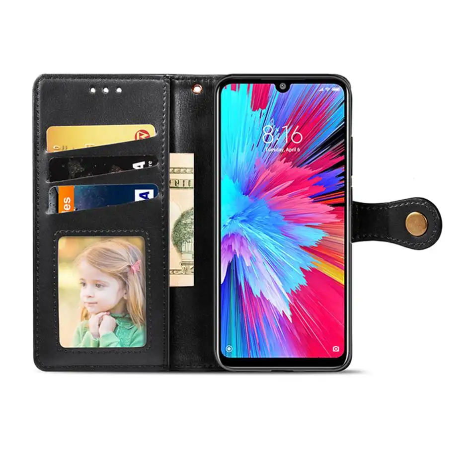 Ретро Роскошный кожаный флип-чехол для Xiaomi Redmi Note 7 7s 8 Pro Чехол для телефона Xiaomi Redmi 7 8 Pro Note 7 7 7s Чехол-кошелек