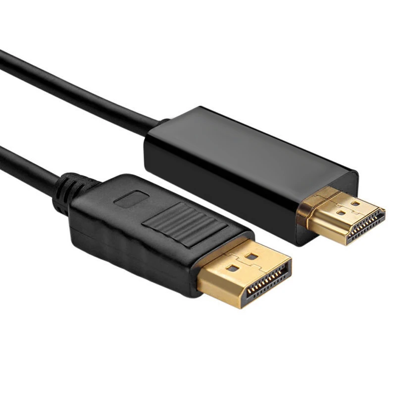 Новинка 6 футов 1 8 м порт дисплея DP к HDMI-совместимый штекер m/M ПК аудио видео HDTV