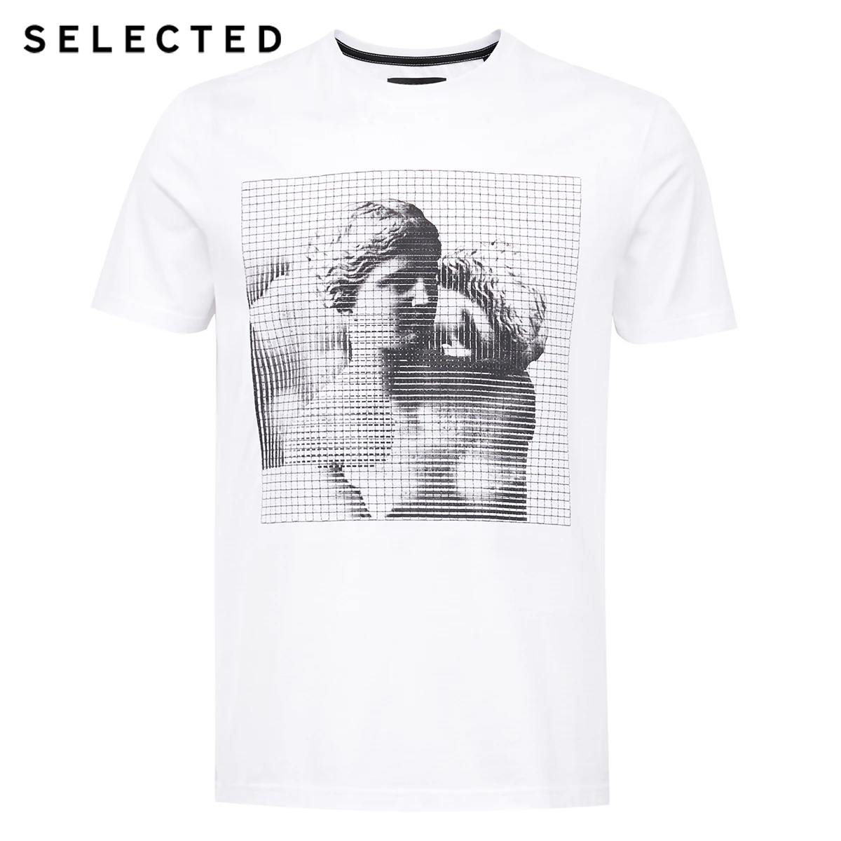 Мужская летняя футболка с короткими рукавами из 100% хлопка S | 419201650|Мужские