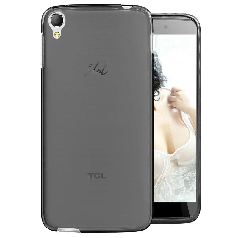 Роскошный прозрачный мягкий гелевый Чехол из ТПУ чехол накладка для Alcatel OneTouch Idol 3