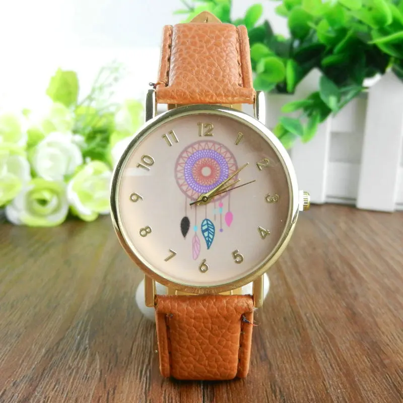Новинка 2017 года часы-браслет для девочек с рисунком Ловец снов дружбы женские