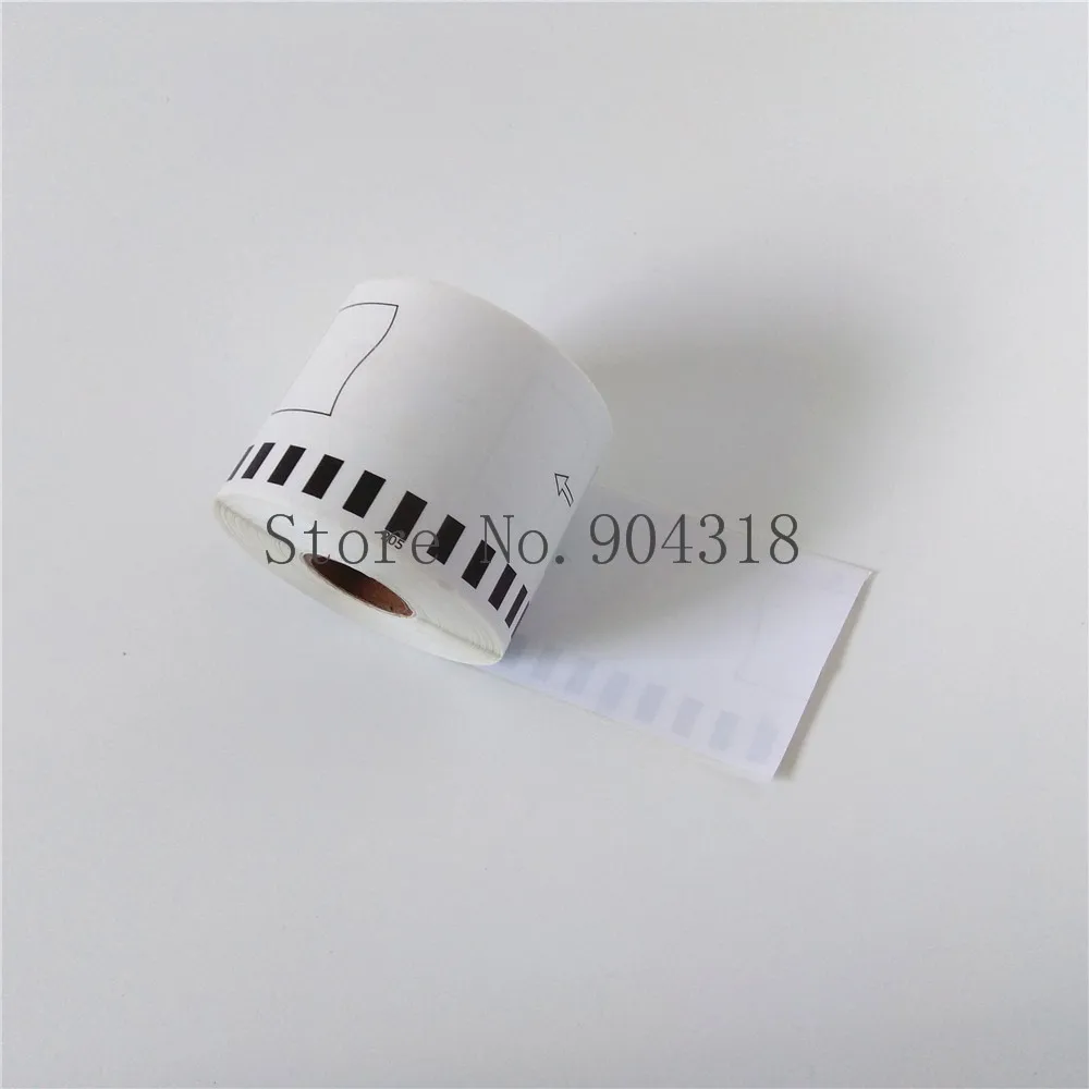 Термоэтикетки совместимые с Brother DK 22205 2205 20 рулонов 62 мм x 30 48 м принтер этикеток QL