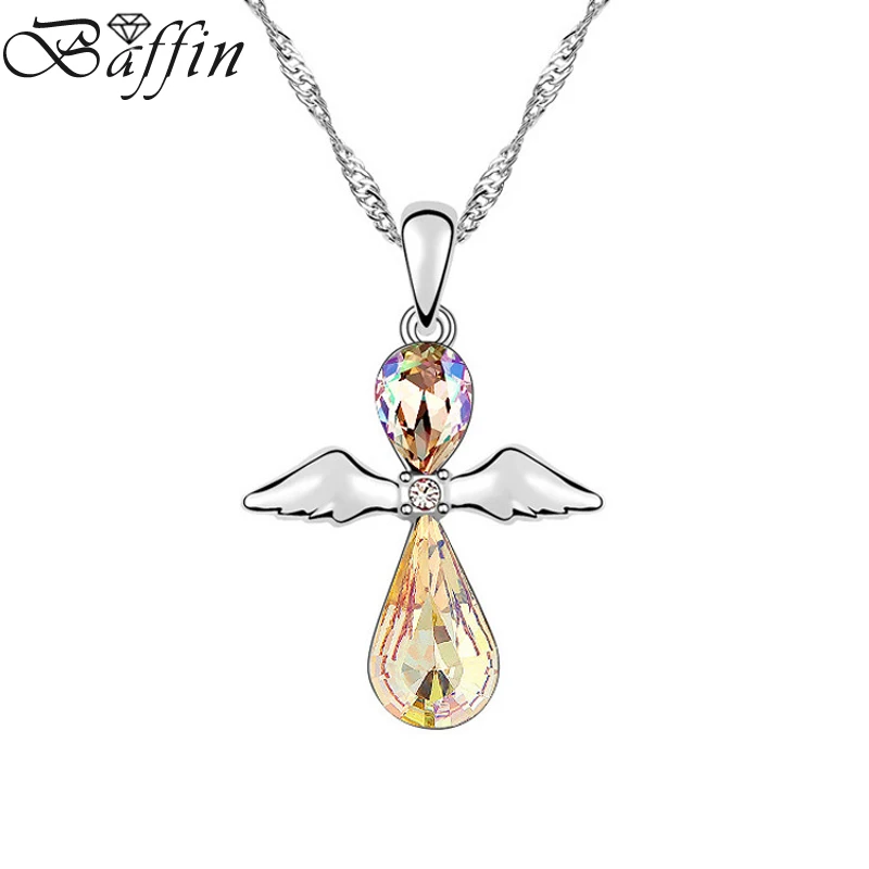 Перегородка 3 цвета яркое ожерелье с кристаллами выполненное из элементов Swarovski