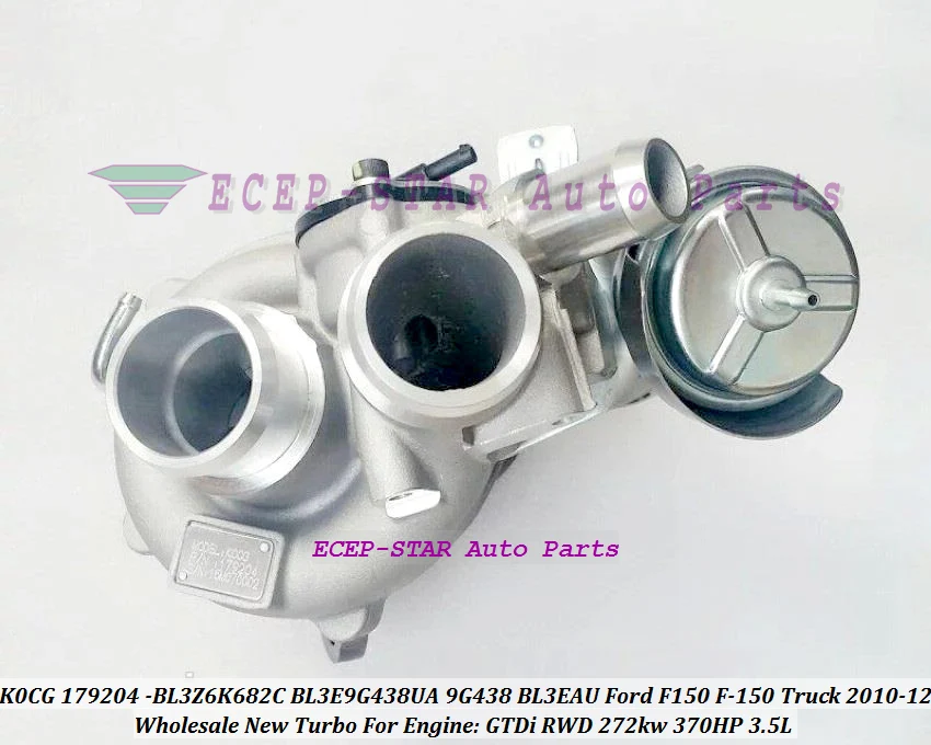 K0CG 179205 BL3Z6K682D BL3E9G438VA Турбокомпрессор Для Ford F150 F 150 3.5L 3 5 грузовик 2010 2012 двигатель GTDi