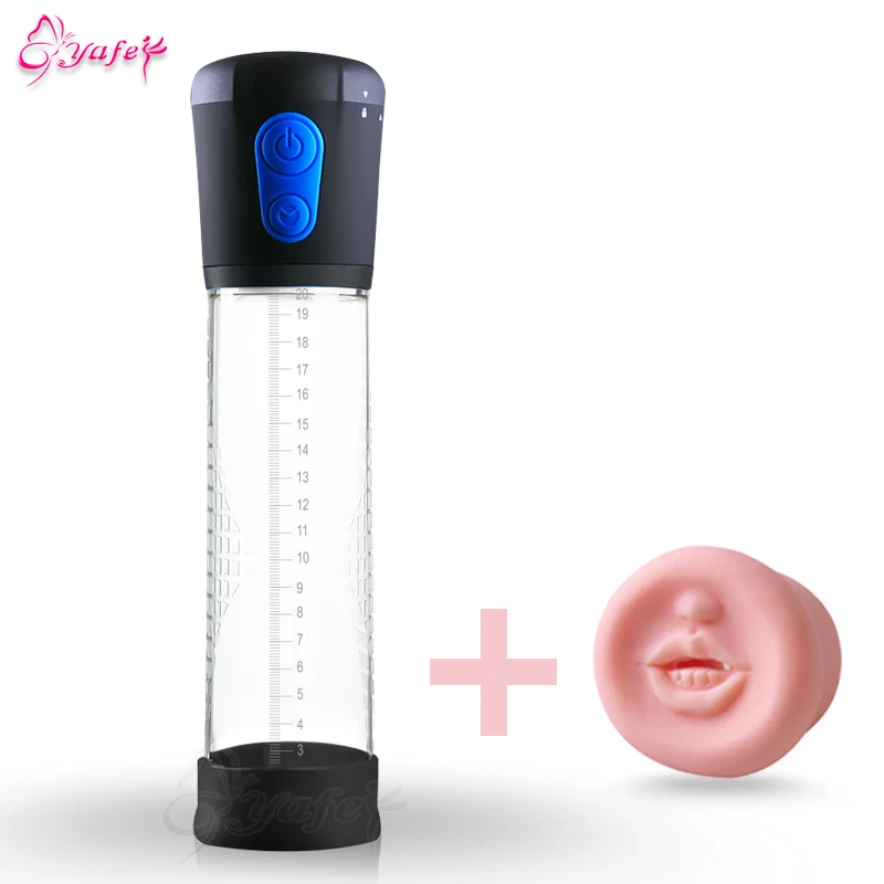 Электрический насос для мужского пениса вакуумный увеличитель мужчин t