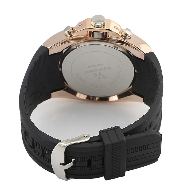 Армейские спортивные часы силиконовые аналоговые наручные с датой мужские