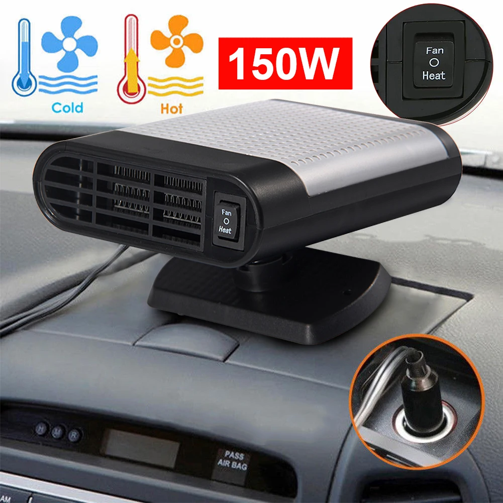 12 В 150 Вт Керамический вращающаяся основа портативный кокпит автомобильный