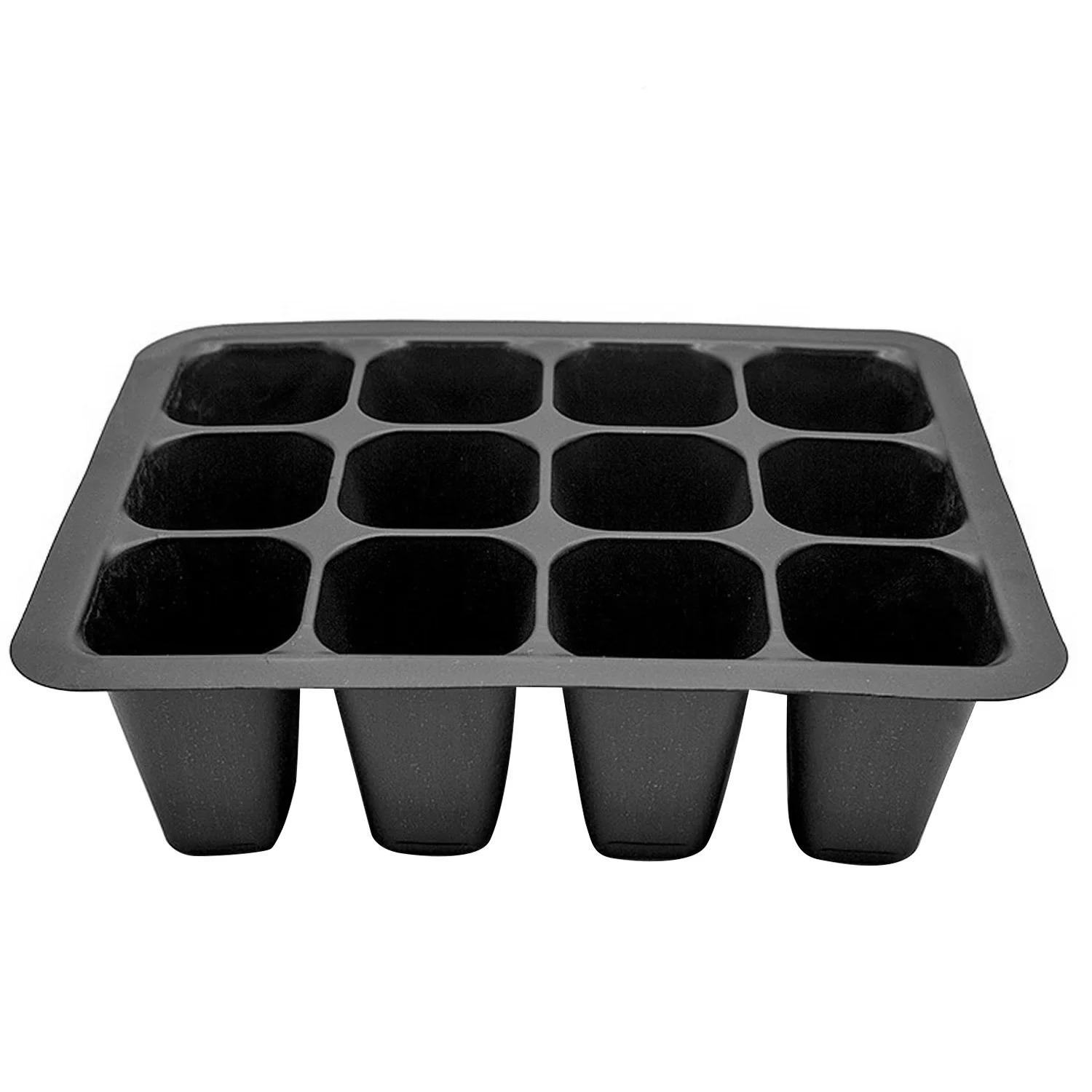Behogar 6 комплектов 18 7x14 5x11 см набор лотков для саженцев на 12 ячеек садовых