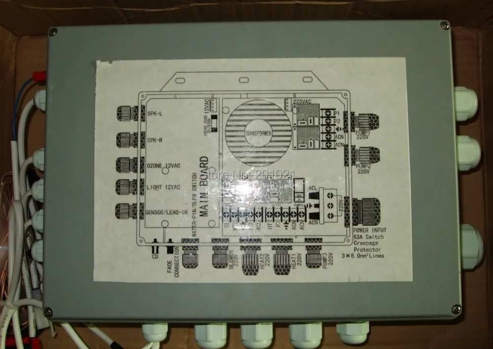 Spa Master controller box Pack подходит только для китайской горячей ванны winer AMC с желтой