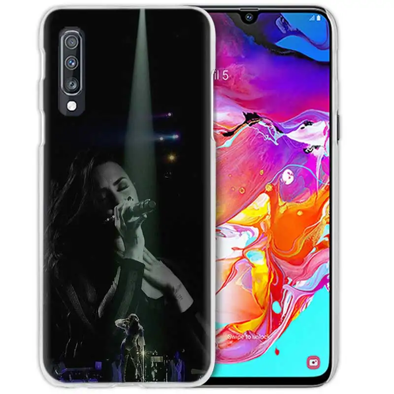 Demi Lovato Case for Samsung Galaxy M40 A50 A80 A70 A60 A40 A30 A20e A10 J4 J6 Plus J8 S10e S10 5G Hard PC Phone Cover Capa