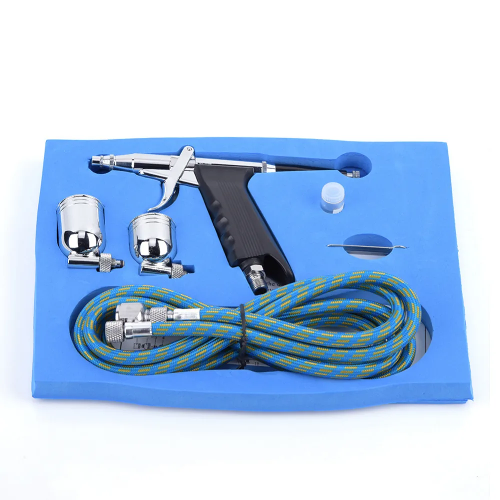 Многофункциональные 2 и 3 чашки гравитационный распылитель триггер Аэрограф