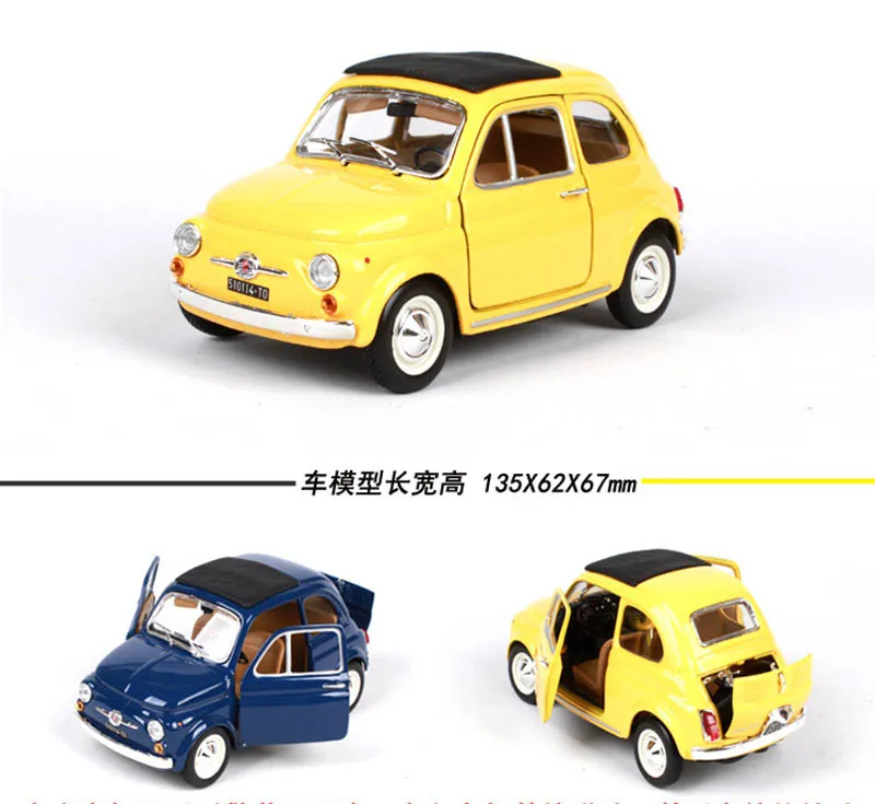 1/24 сплав 1961 винтажная классическая модель игрушечных автомобилей Литье под давлением коллекция автомобилей Ретро игрушки автомобиль