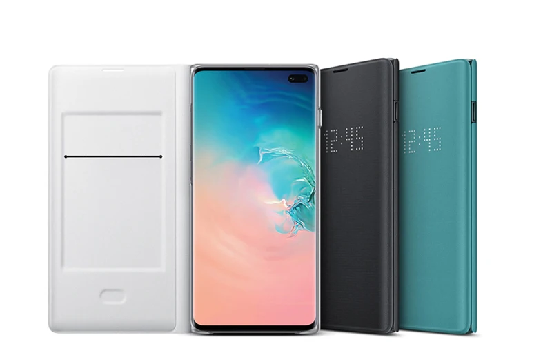 Samsung светодиодный Обложка Smart Cover чехол для телефона для samsung Galaxy S10 SM-G9730 S10X SM-G9700 S10 E S10E S10Plus G9750