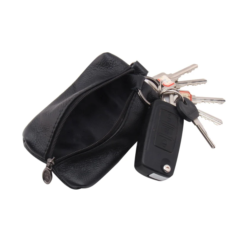 Housekeeper Key Wallets 2017 New Case For Car Unisex Cow Genuine Leather Vintage Small Mini Coin Purse Holders Casual | Багаж и сумки