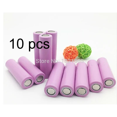 10PCS 2-40 шт) аккумулятор 18650 аккумуляторные батареи 3,7 в ICR18650 Перезаряжаемый 18650 литий-ионный аккумулятор емкостью 2600 мАч для светодиодного фонарика - Цвет: 10PCS