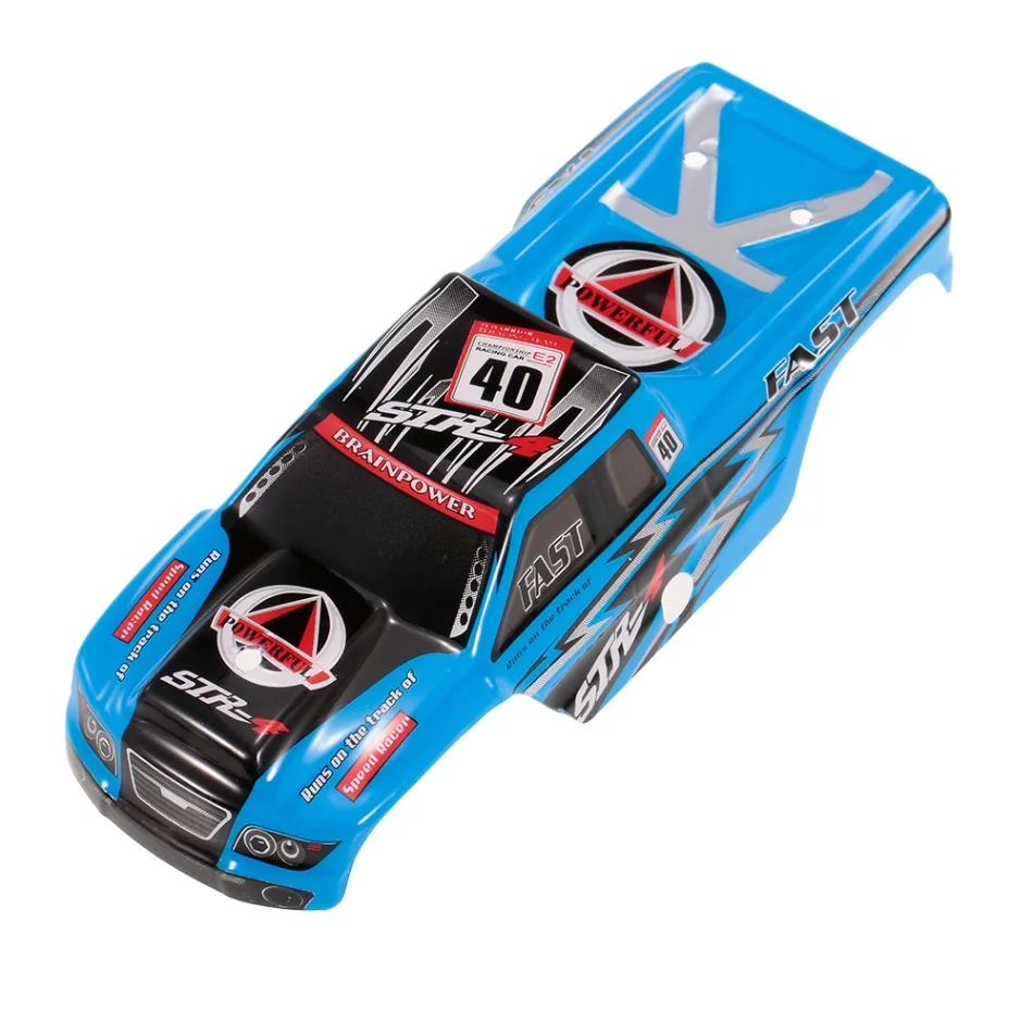 Синий WLtoys корпус корпуса автомобиля Рамка для A999 1/24 100 мм Колесная база RC автомобиль внедорожный Багги пикап запчасти - Цвет: Синий