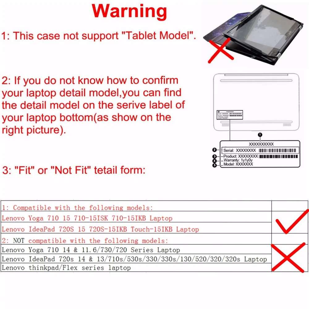 Защитный чехол Alapmk для ноутбука Lenovo Yoga 15 6 710 15ISK дюйма [не подходит других