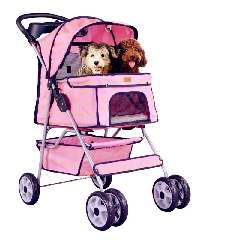 2016 переносная четырехколесная коляска для домашних животных кошек собак и
