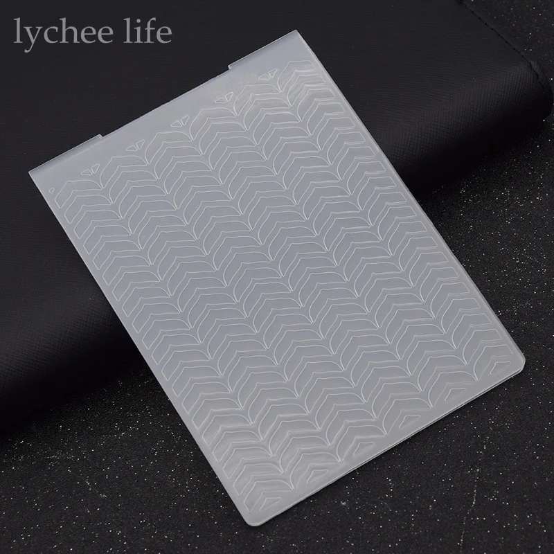 Lychee пластиковая папка для тиснения для скрапбукинга шаблон штамп для изготовления открыток украшение Сделай Сам ручной работы Альбом карта инструмент