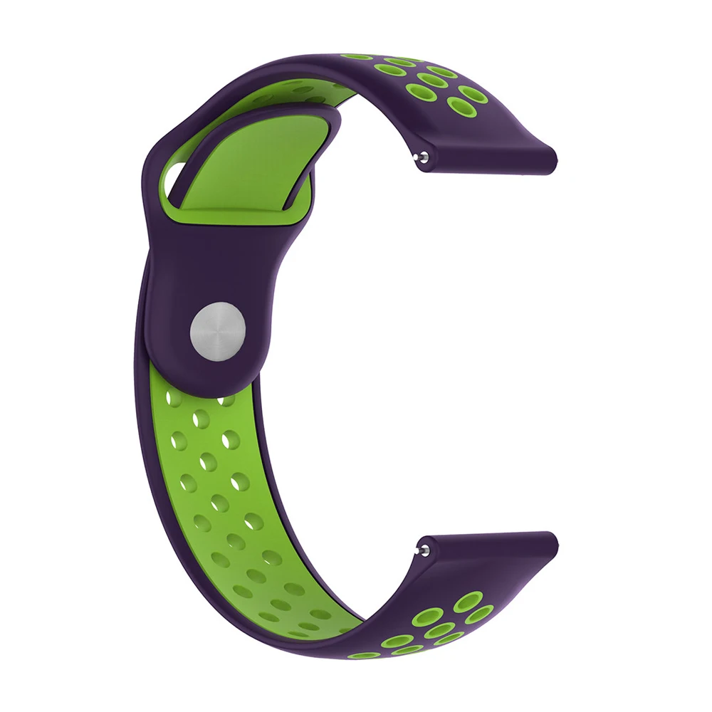 Силиконовый ремешок для Xiaomi Huami Amazfit Stratos 2 Pace Smart Watch Band 22 мм спортивный ремешок для samsung gear S3 huawei GT Active