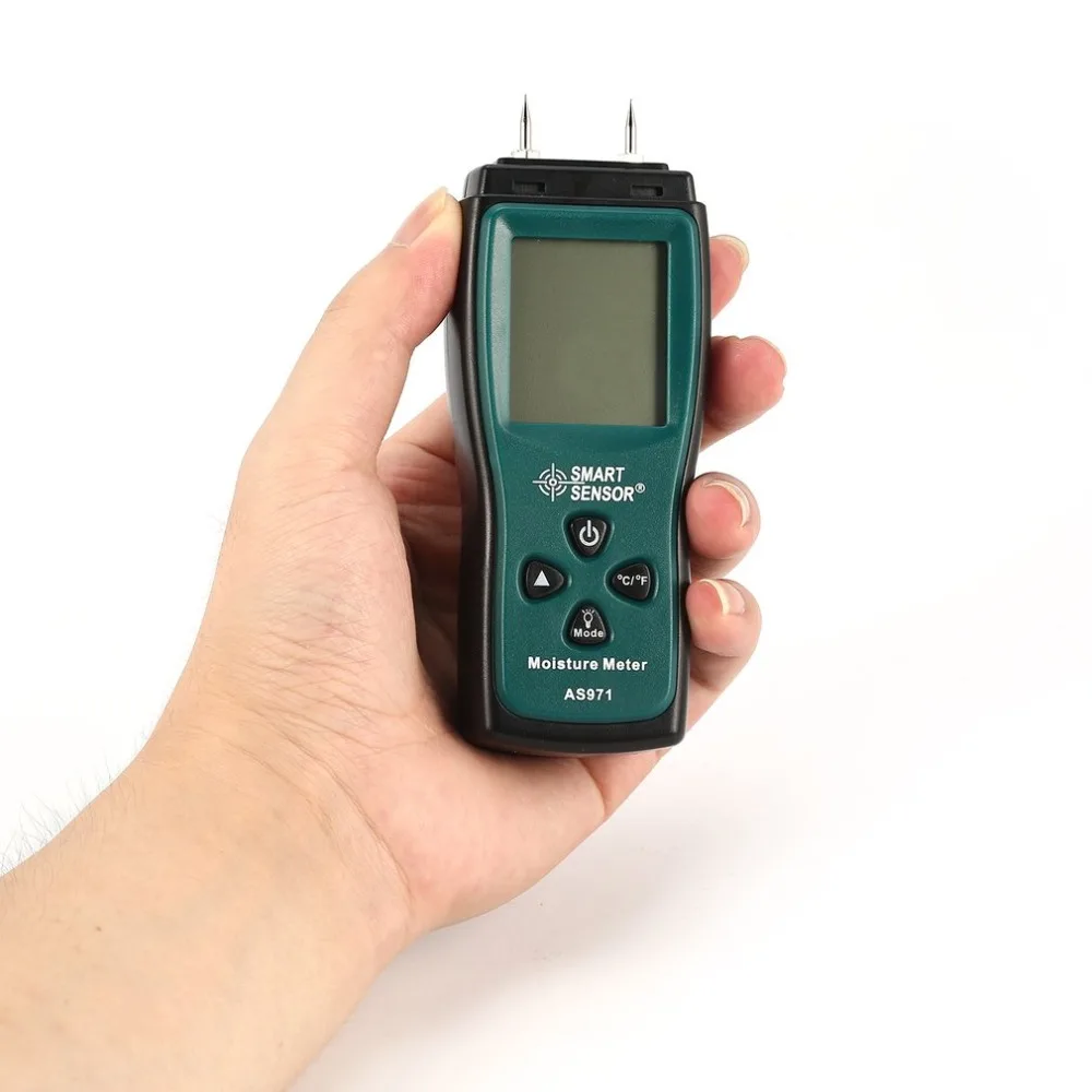 Умный датчик измеритель влажности древесины тестер влажный детектор цифровой ЖК