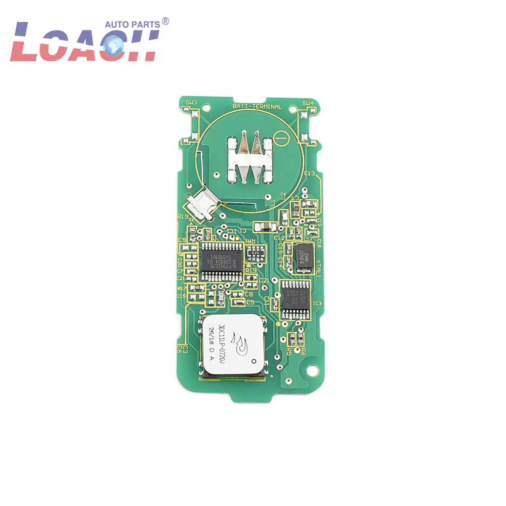 2 + 1 кнопки 315 МГц PCF7952 чип OUC644M KEY N No Mark дистанционный Автомобильный ключ для Mitsubishi