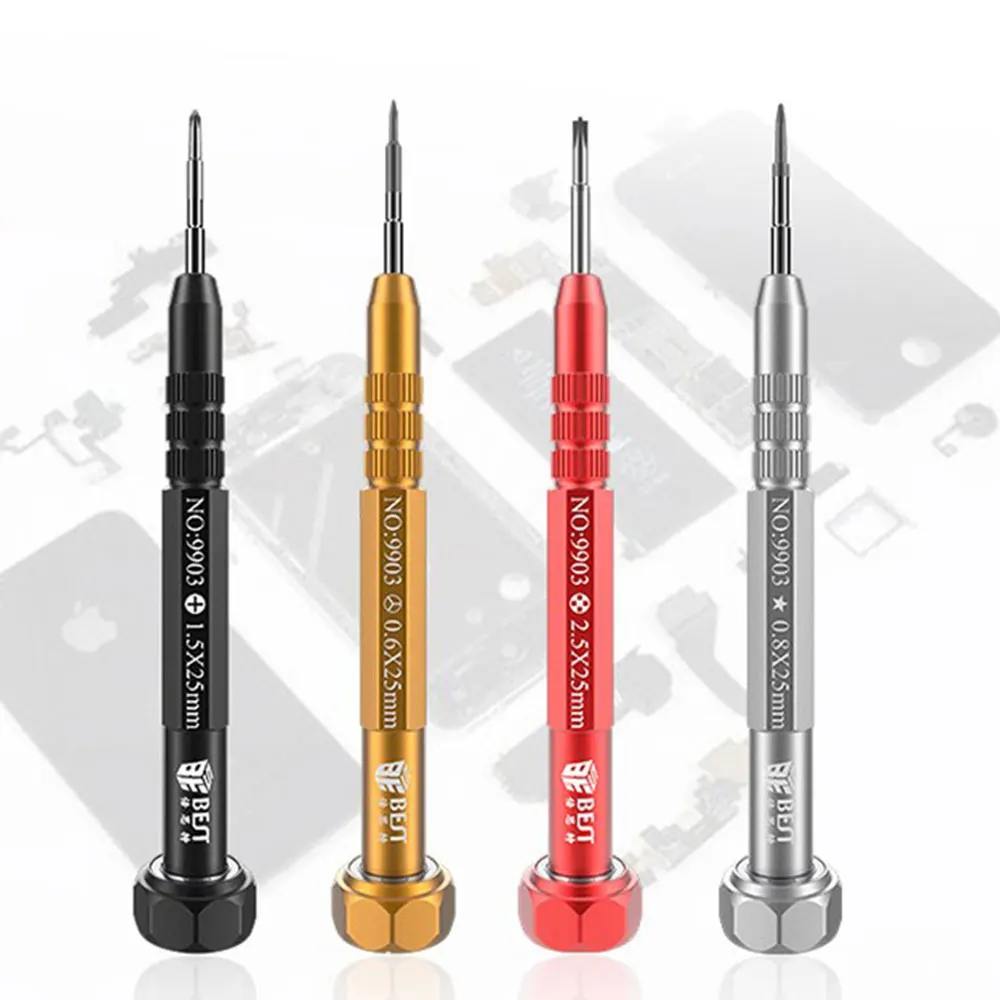 

Precision Screwdriver P2 0.8 Pentalobe Y 0.6 Tri Wing 1.5 Phillips 2.5 Cross Head for iPhone Samsung xiaomi Huwei Repair Tool