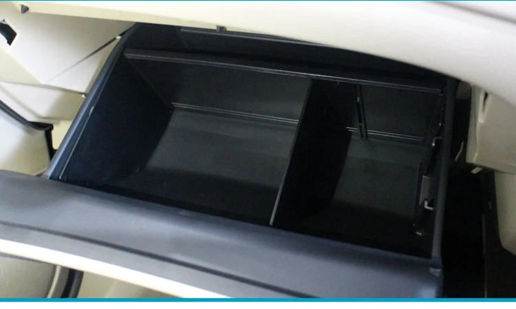 Smabee Car Glove Box Interval Storage For Nissan X-TRAIL~ XTRAIL T32 Accessories Console Tidying Central Storage Box