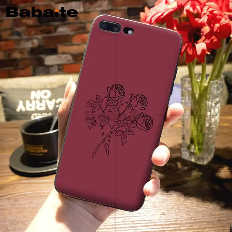 Babaite cool розовое красочные милые аксессуары для телефона чехол Apple iPhone 8 7 6 6S Plus X XSMAX