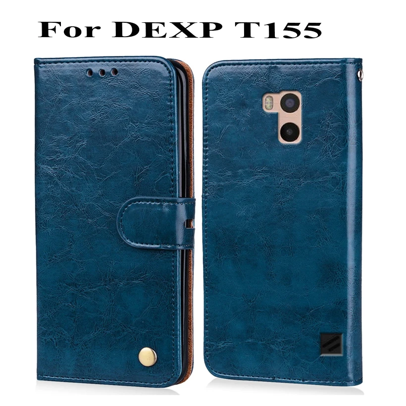 Новейший кошелек чехол для DEXP T155 Чехол книжка задняя крышка 5 &quot100% специальный из