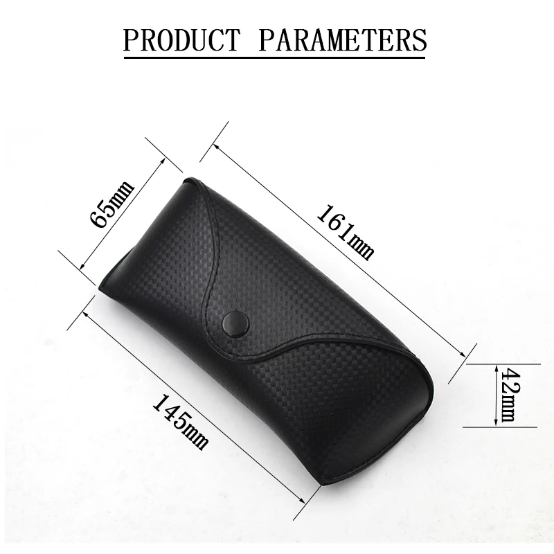 Портативные женские кожаные очки для глаз солнцезащитные мужчин держатель