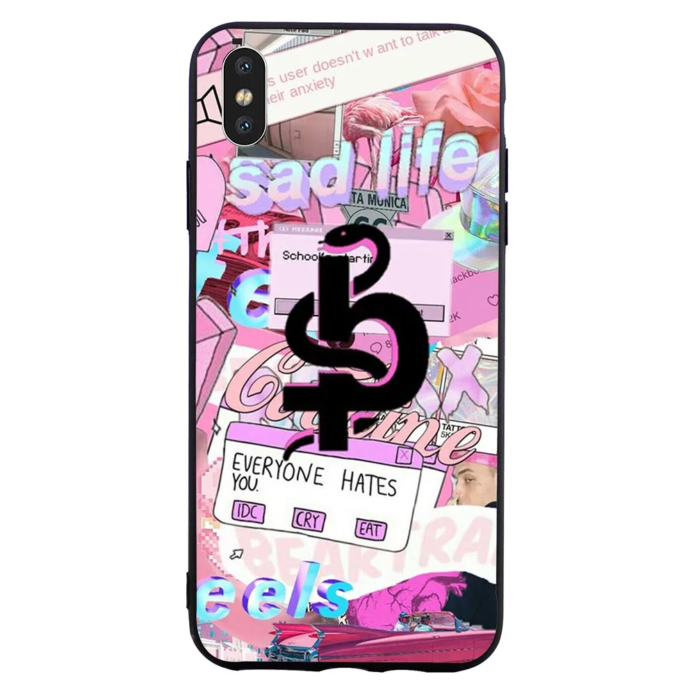 Чехол для телефона с принтом Blackbear Album для iPhone Xs Max X 6 6S XR 8 Plus 7 5S 5 SE - Цвет: K0703209