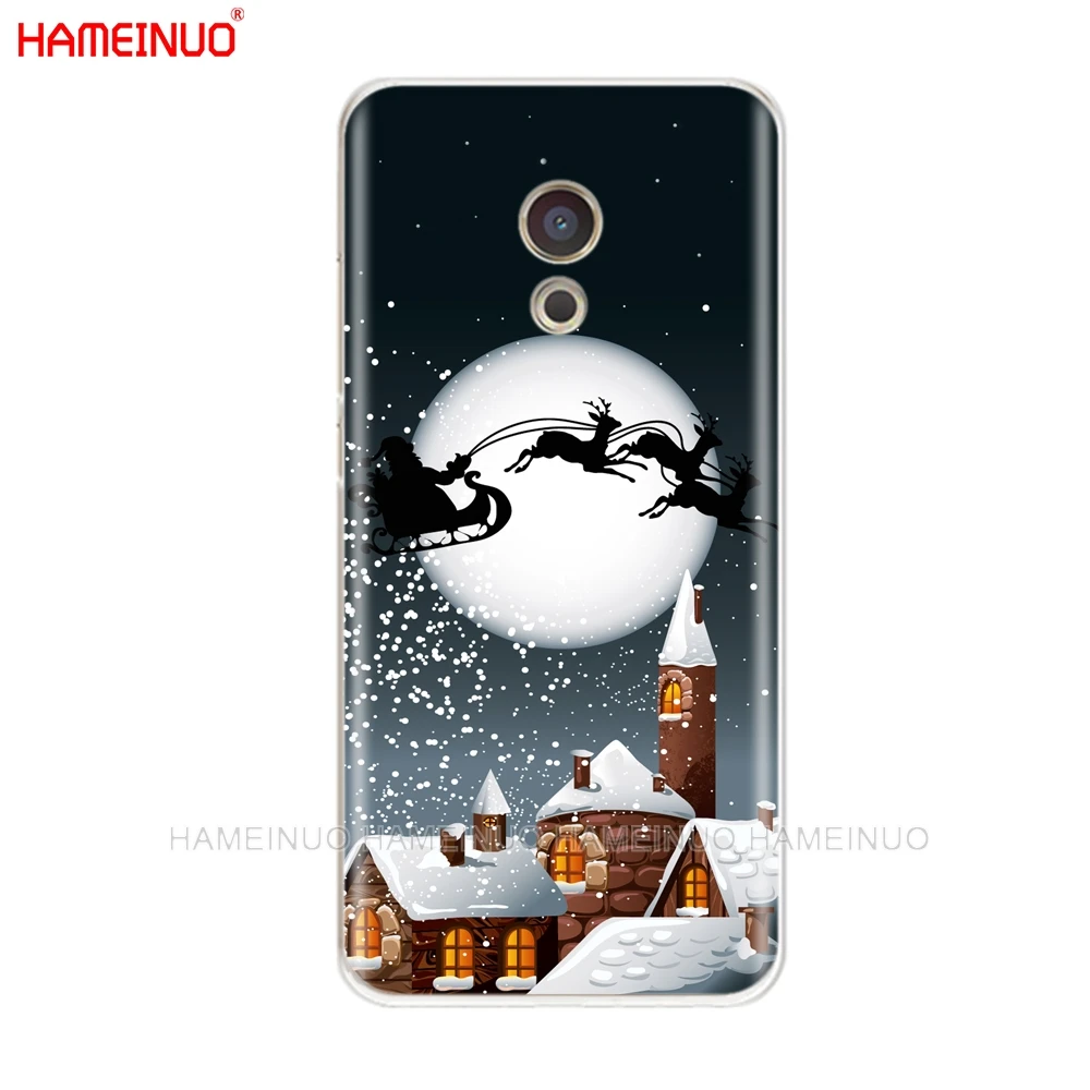 HAMEINUO Пейзаж Зима светильник снежного покрова чехол для телефона для Meizu M6 M5 M5S M2 M3 M3S MX4 MX5 MX6 PRO 6 5 U10 U20 note plus - Цвет: 43513