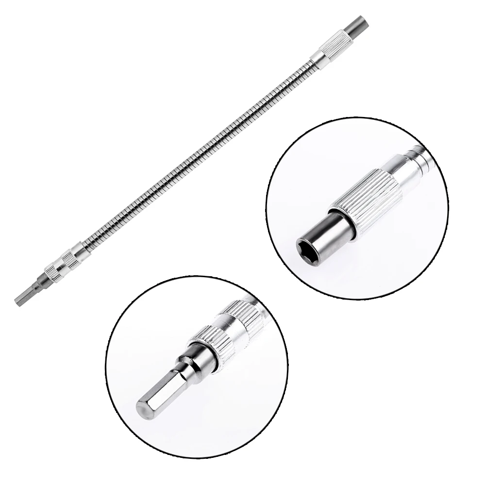 1 шт. 300 мм гибкий отверткой вал Удлинительный удлинитель сверло для электронного