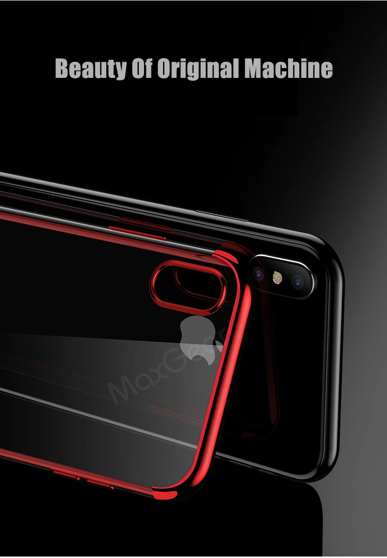 Для iphone XS чехол для MAX XR силиконовый чехол для iphone X 6 6S 7 8 Plus Роскошный тонкий защитный чехол для телефона мягкий чехол для iphone X