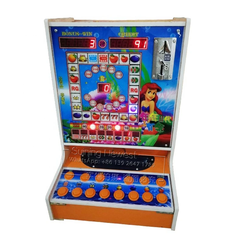 Beautiful Girl Lady Tabletop Fruit Casino Jackpot Bonus Games Gambling Square Roulette Slot Machine | Спорт и развлечения