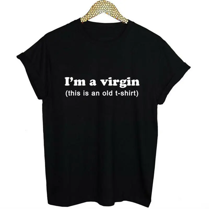 Забавные мужские и женские футболки с буквенным принтом хлопковая футболка