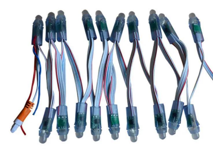 Акция! SM16703 DC5V 50 узлов адресуемый светодиодный пиксельный модуль IP68 Номинальный 3