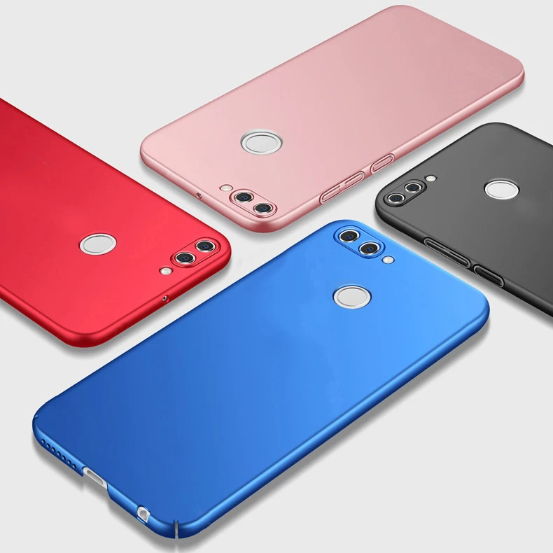 Роскошный Жесткий чехол для huawei P Smart Cover протектор Dual SIM FIG-LX1 LX2 LX3 FIG-LA1 on P Smart жесткий матовый чехол для ПК Coque Fundas