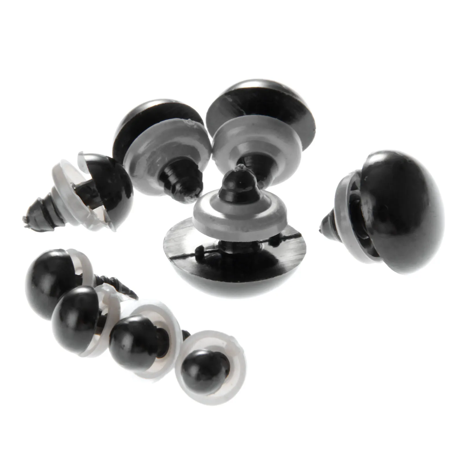 20 наборов черный пластиковый плюшевый мишка кукла в виде животных плюшевая