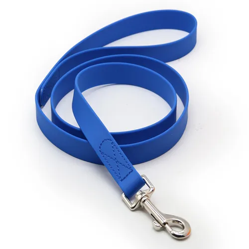 Blue Поводок для собак, поводок из ПВХ, поводок для собак, щенков, ходьба, беговые поводки, тренировочный Канатный пояс для маленьких, средних и больших, товары для животных, собак - Цвет: Blue